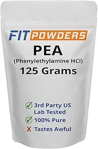 [BRSRMZL7OUGQKF32] Beta Phenylethylamine HCl Pea Powder (Phenethylamine), Phenylethylamine Powder for Serotonin, Dopamine, and Energy Boost