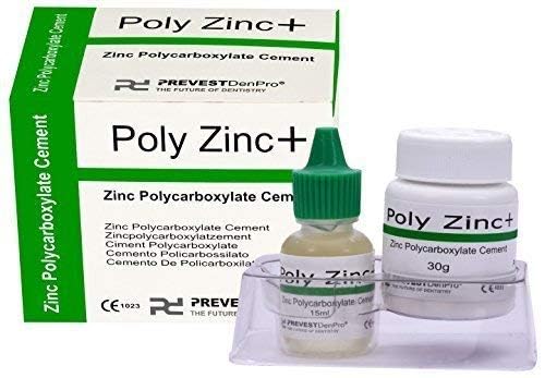 [BRSRAYA7AB7GYFYZ] Prevest DenPro Poly Zinc +, Liquid Bottle-15ml, Powder- 30g