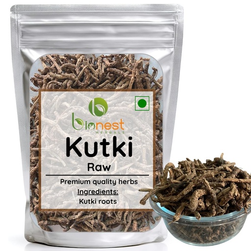 [BRSRYZAQPIAW2D3L] Kutki (Raw) -100 g- Picrorhiza Kurroa/Katuki | Liver Health, Detox | Bitter - Raw Herb