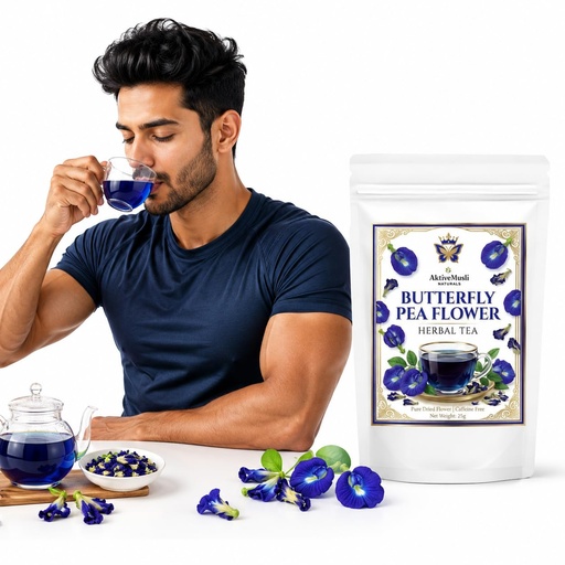 [BRSRYGDRBYPAOYD5] Butterfly Pea Herbal Tea Skin Glow Enhancing Flower Tea