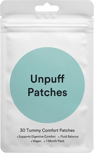 [BRSRYYD4AUPAIDIV] Unpuff Detox Patches for Bloating & Water Balance Support, 30 Count
