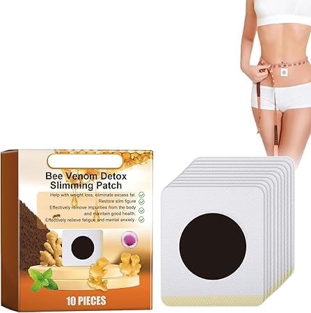 [BRSREFABAUPRO3TU] Bee Venom Slimming Patch – Detox Circulatory Lymphatic Shaping Patch for Women & Men Body Slimming (1 Pack)