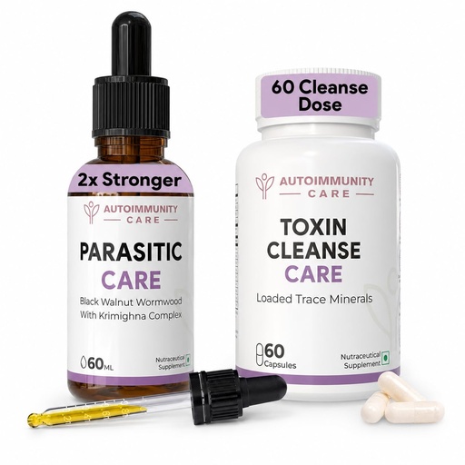 [BRSRYZL5A4CQEELH] Autoimmunity Care Toxin Cleanse Care and Autoimmunity Care Parasitic Cleanse Care Bundle