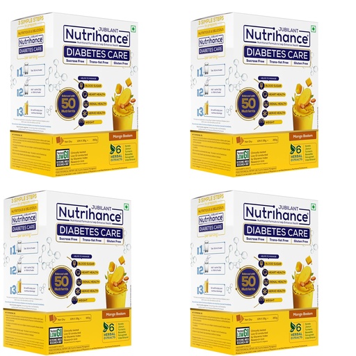 [BRSREGL3AQCBSDLF] Nutrition Drink (350 g Mango Badam Flavored) x Pack of 4