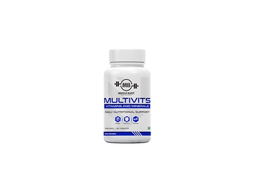 [BRSROBD4PIPGMADX] Daily Multivitamin Tablets for Men & Women | 60 Tablets | Essential Vitamins & Minerals | Supports Immunity, Energy & Overall Wellness