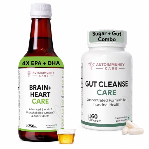 [BRSRYZL5PMPREC34] Autoimmunity Care Gut Cleanse and Autoimmunity Care Brain Heart Care Bundle