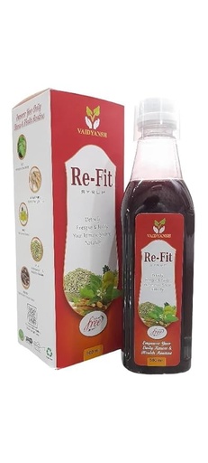 [BRSREFIYAQFGCYDL] Re-Fit Ayurvedic Health Syrup, 500ml (Pack of 1)