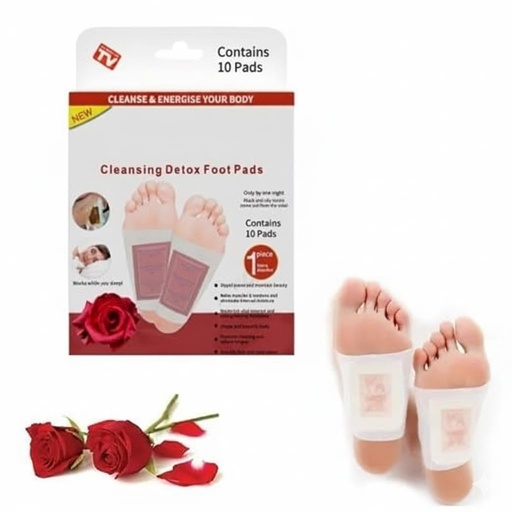 [BRSRGH36CQJQGA3A] REPLEX Foot patch (Pack of 1) Herbal And Gentle Ingredient Detox Foot Pads (10 pieces), Natural Ingredients for Sleep Aid, Pain Relief, Toxin Removal with Bamboo Vinegar and Acupoint Micro-Massage Technology