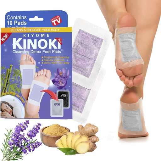 [BRSRGH36BV6BYCY6] REPLEX Detox Foot Patches for Remove Toxins, Lavender Deep Cleansing 10 Foot Pad for Weight loss & Detoxification, Relieve Fatigue, Pain & Stress Relief Sleep feet Patch for Men & Women