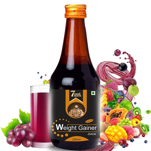[BRSRECQRA5YWA3Y3] Ayurvedic Meal Replacement Weight Gainer Shake | Herbal Nutrition Shake With Ashwagandha, Shatavari & Amla |Herbal Health Drink (200 Ml (Pack - 3), Weight Gainer Juice)