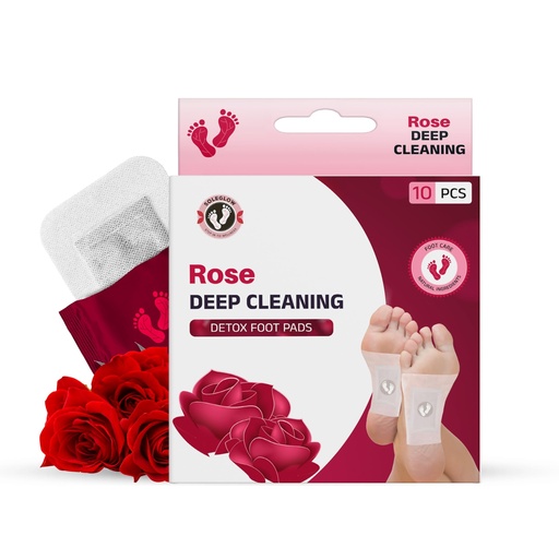 [BRSRA2QTB5YAKFLD] Ultra Premium Detox Foot Patches Cleansing Toxin Remover Foot Pads For Men And Women Stress Relief & Detoxification (Pack of 2, Rose)