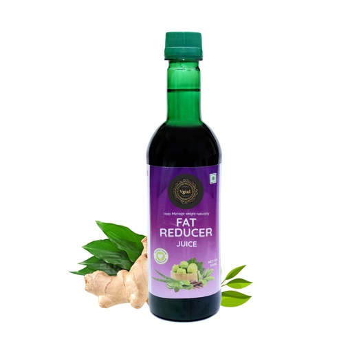 [BRSREGT4BMPWKGT2] VGIAL HERBAL & AYURVEDA Fat Reducer Juice - 500 ml | (Pack of 1) | 12 Powerful herbs for Weight Management | Amla, Harad, Daru Haridra, Sunn Hemp | Aids Metabolism and Digestion