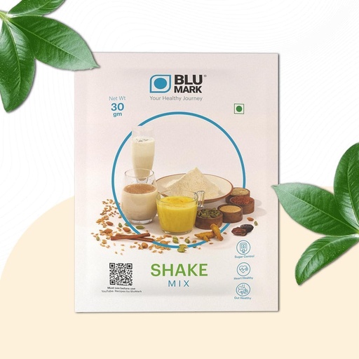 [BRSREC37OAGRMA3D] BLUMARK Cinnamon Shake Powder for Energy, Hydration | 5 sachets | Easy to make Post Workout Drink | No added sugar/sweetener, Natural ingredients | Gluten free, Low GI, PCOD Diabetes Mid Meal Mix