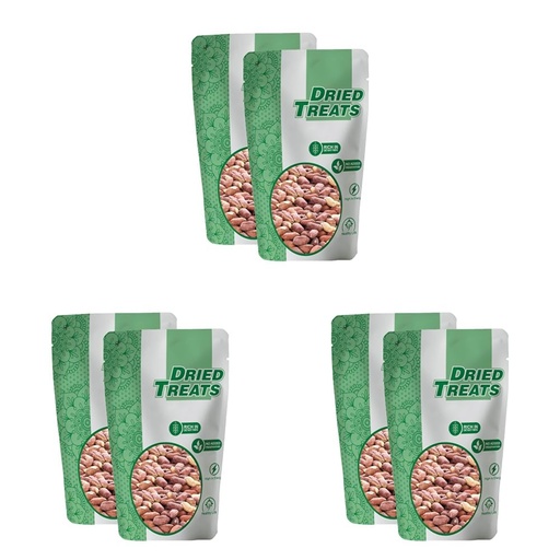 [BRSRYZAOBAMRYCTP] Dried Treats Peanut Roasted & Salted 400 Grams (200g X 2) – Crunchy and Vegan-Friendly Salted Peanut Snack for Weight Loss | Healthy Choice by Every Mom | Beat Your Craving Or Hunger With Tasty Protein-Rich Roasted Moongfali, Good For All Learning Kids, Fitness Enthusiasts & Office Hardworkers | High Quality Roasted and Salted Peanuts | Roasted Peanut Kernels | Roasted and Salted Singdana