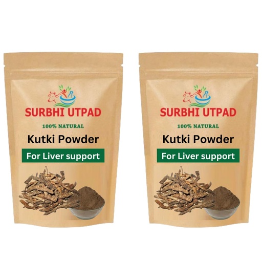 [BRSRE23QCEHR4EL6] Kutki Powder - 100g - For Liver support, Detox, Blood sugar management | Detoxifying Formula | 50GX2