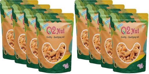 [BRSRYZAOPMNA2CIV] Q2 Nut (Dried Chuara/Peela Sukha Khajoor, 1000g (4x250g)) (Pack of 2)