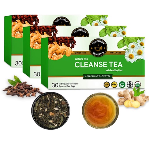 [BRSW2AINPJ7A42DG] Teacurry Anti Alcohol Herbal Blend (3 Month Pack, 90 Bags) – Green Tea with Botanical Ingredients | Herbal Infusion