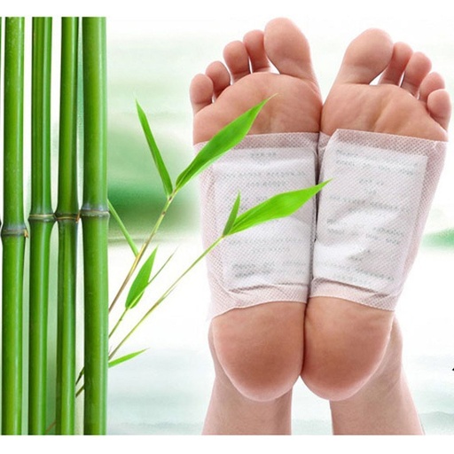 [BRSW2BICBF5BQGTJ] Cleansing Detox Adhesive Foot Patches | Natural Toxins Remover Foot Pads - Pain Free Sheets for Body Stress Relief