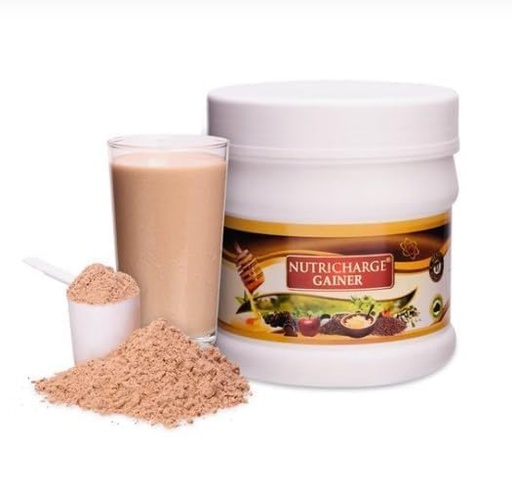 [BRSRYGQDPIPWCALX] Gainer Nutritional Powder for Daily Calorie and Protein Intake Delicious Shake Mix with Fruit and Seed Ingredients Convenient Supplement Powder 500 gm