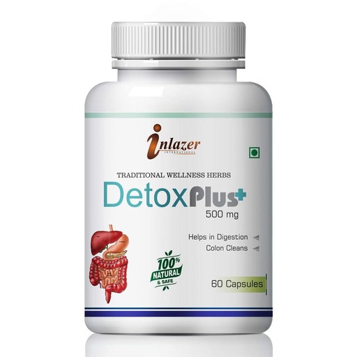 [BRSROAQDAUMBUCQY] Detox Plus Capsule Liver cleanse & detox supplements for men & women | Liver, gallbladder support | Fights fatty liver |