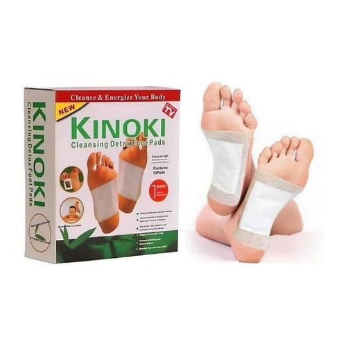 [BRSRGCQ2AADW2YLL] Kinoki Cleansing Detox Foot Pad, Herbal Ingredients, Sleep Aid, Pain Relief, Toxin Removal, Pack of 1