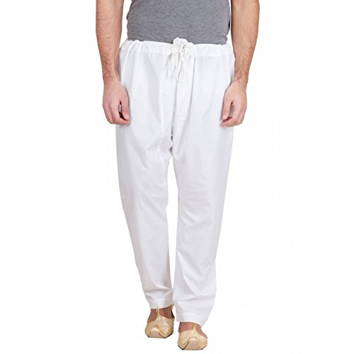 [BRSWG2Y6O5YWYCTZ] Devil Cotton Pyjama for Men's Size 30 White