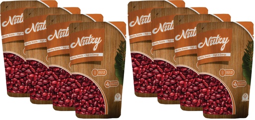 [BRSRYZAOPINRUYDO] Nutzy Lobia Lal 1000g (500g X 2) – Easy-to-Cook Red Beans High in Protein & Fiber | Lal Lobia Ideal for Traditional Indian meals like Salad, Curry & Chaat more Simple recipies | Helps in Digestion and Keeps You Energetic