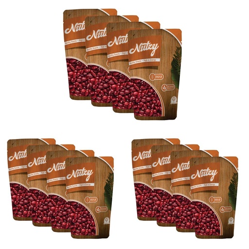 [BRSRYZAOBNYQKDYY] Nutzy Lobia Lal 1000g (500g X 2) – Easy-to-Cook Red Beans High in Protein & Fiber | Lal Lobia Ideal for Traditional Indian meals like Salad, Curry & Chaat more Simple recipies | Helps in Digestion and Keeps You Energetic