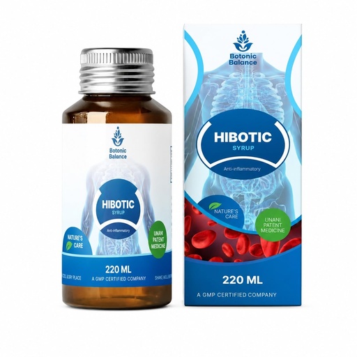 [BRSRGHY6OEIGGCDH] HIBOTIC Herbal Syrup 220 ml | Herbal Liver & Digestive Support | Herbal Wellness Tonic for Metabolic Balance & Internal Detox Support