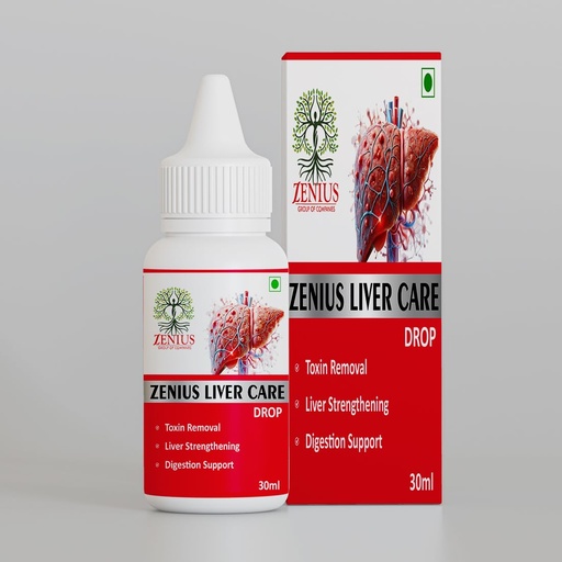 [BRSRY2QNDFYAEDTL] Zenius Liver Care Drop, Ayurvedic Liver Support | Fatty Liver Care | Supports Liver Health - 30ml