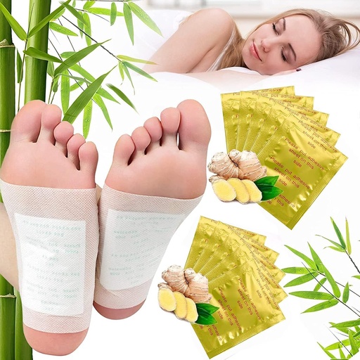 [BRSRGZYOO55AYELB] OPENZON Natural Foot Patch for Detoxification, Cleansing Toxin Remover, Stress Relief & Sleep Aid | For Men & Women | Pack of 1 (10 Pads)