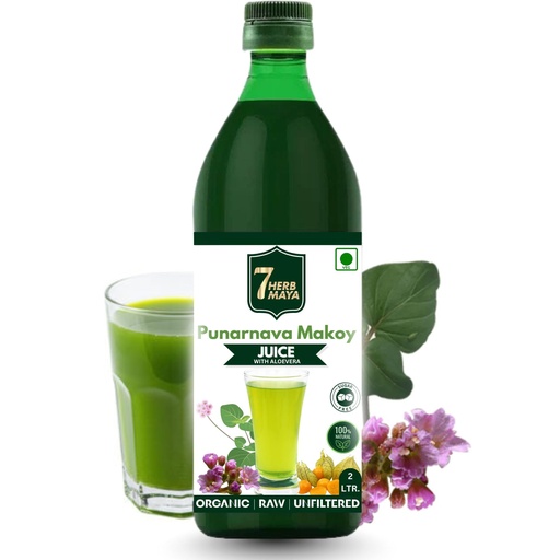 [BRSREAYCOAOR6GYY] 7Herbmaya Punarnava Makoy Juice | Herbal Wellness Drink for Digestive Balance & Meal Support | Sugar-Free, Plant-Based, Ayurvedic Beverage (2 Litre, Punarnava Juice)