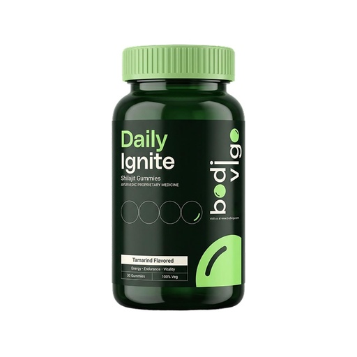 [BRSRYZLYCICBMYDK] Daily Ignite, Shilajit Gummies, For Adults, Supports Energy, Endurance and Vitality, 30 Gummies