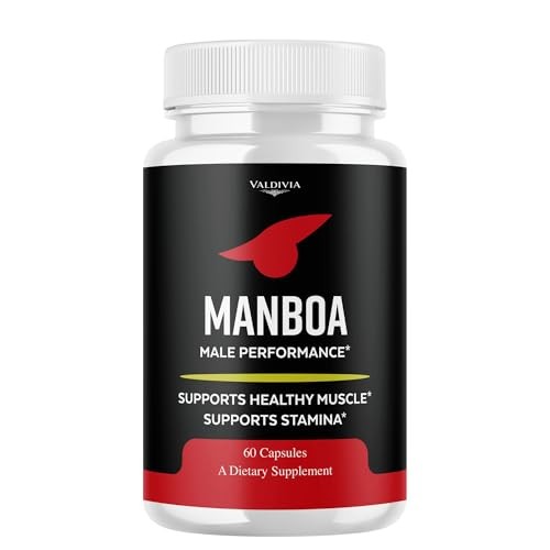 [9625FA64] Manboa Men Daily Wellness Energy Support Supplement Capsules 1 Pack 60Ct