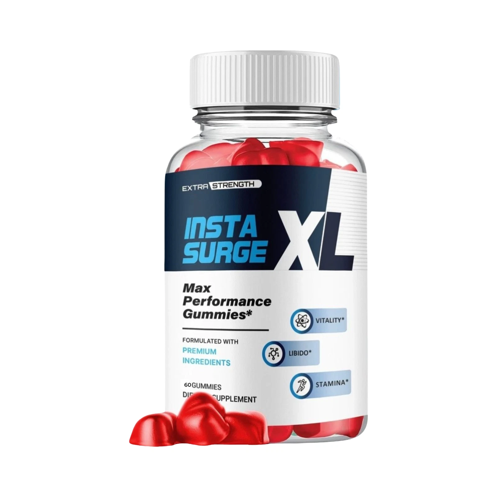 [2AF83E6E] InstaSurge XL Gummies - Insta Surge XL Male Gummies for Men - 60 Gummies