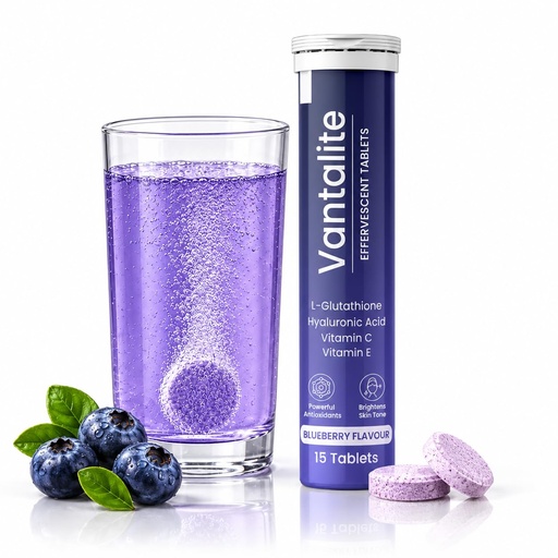 [BRSREYIZAF6QOD3K] L-Glutathione Effervescent Tablets for Glowing Skin (15 Tablets)