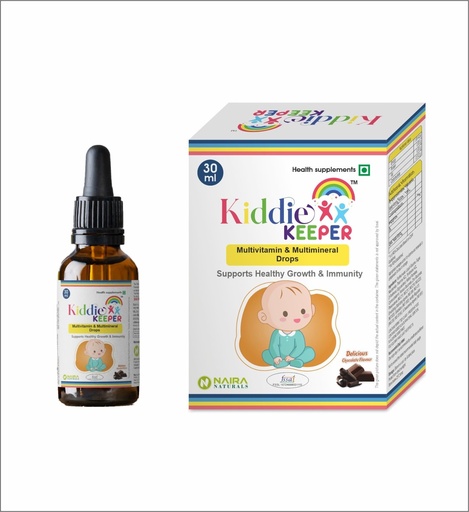 [BRSREGQNCQNQEG3J] Multivitamin & Multimineral Drops for Infants | Supports Growth, Immunity & Development | Chocolate Flavour | FSSAI Approved | Baby Health Supplement | 30 Ml