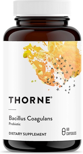 [BRSWIYQPAQIRW2L2] THORNE - Bacillus Coagulans Probiotic - Shelf Stable Probiotic Supplement to Promote GI Health* - 60 Capsules