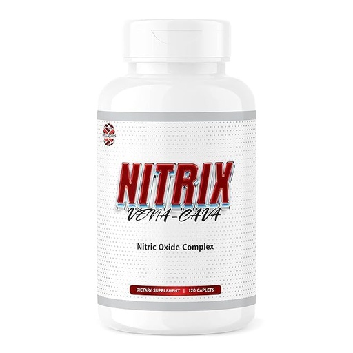 [BRSRAYAHO54BYH37] Wellsports | Nitrix Vena-Cava | Nitrix Oxide Booster | Endurance &Vascularity | L Arginine & L Citrulline 2000mg -120 Caplets