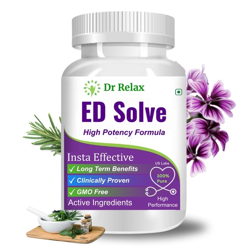 [BRSRAFL3CNYBSYLJ] 100% Ayurvedic ED Solve L Arginine L Citulline Capsules - Natural Health Supplement