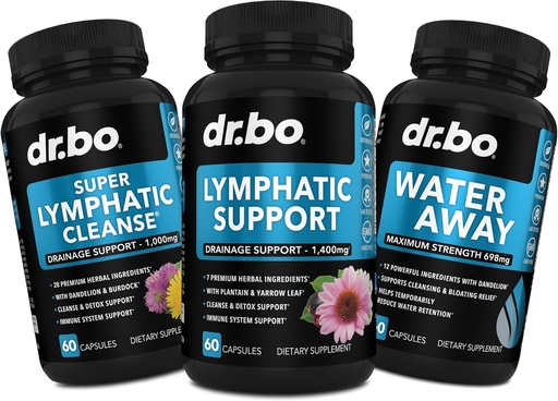 [BRSRAEI3OUCR4HIY] Lymphatic Drainage Supplements & Water Pills Diuretics - Herbal Lymphatic Support Total Herbal Cleanse Products & Water Away Pills Lymph System Support Supplement - Lymph Node Detox Cleanse Drainage