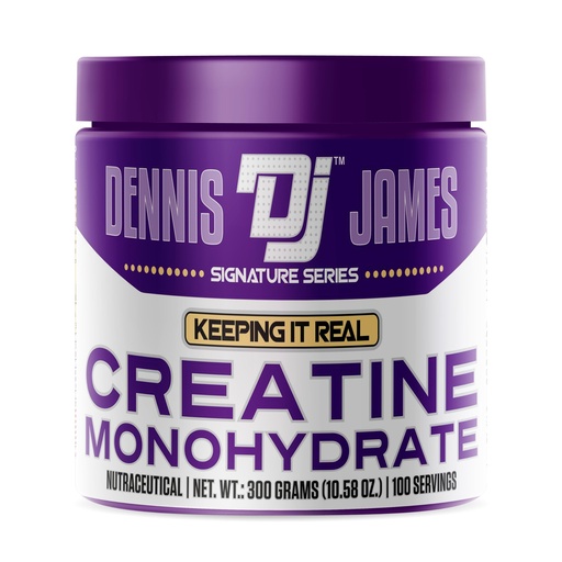 [BRSROFIHCAIAAEQZ] Dennis James Signature Series Creatine Monohydrate | 100 Servings, 300g | Premium Muscle Power & Endurance Supplement
