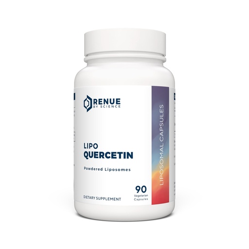 [BRSROBLRB4HAMC3G] Renue By Science Quercetin | High Strength Liposomal Quercetin Supplements | 90 Quercitin Capsules - 150mg Quercetin per Serving | Non-GMO | Made in the USA & Third-Party Tested