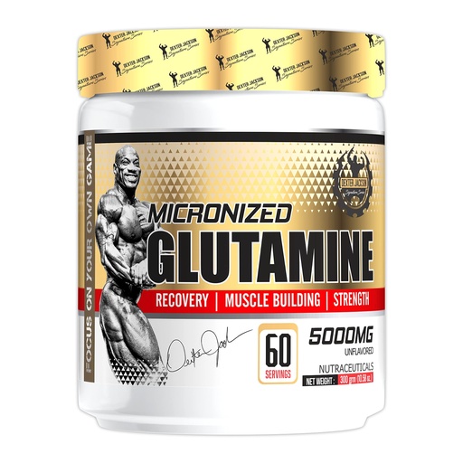 [BRSRMAAEC4PQ2CDH] Dexter Jackson Glutamine 5000Mg | Muscle Building | 60 Servings, 300grm