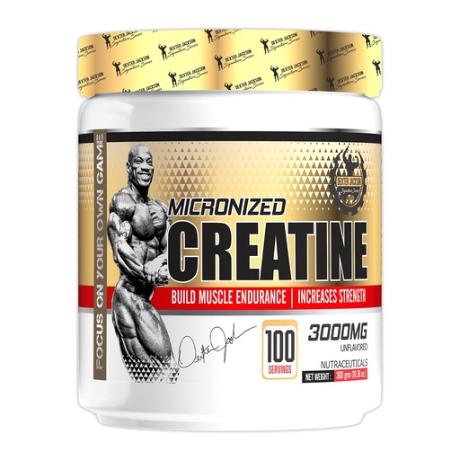 [BRSRMAAHPINWOFDB] Dexter Jackson Signature Series Creatine Powder | Builds Muscle Endurance & Helps To Increase Strength | 100 Servings,300Gm