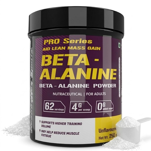 [BRSWGHYNCEHWO23G] HealthyHey Sports - Beta-Alanine Powder for Endurance - 250 grams