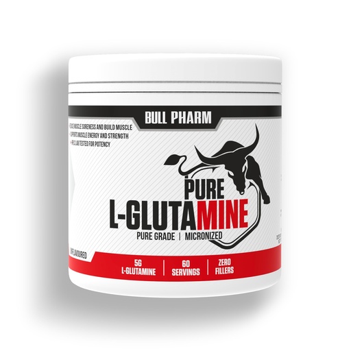 [BRSRMGIYBUOQY2TJ] L-Glutamine | Pure Grade | Micronized | Fermented | For Muscle Mass, Energy and Strength | Unflavored | 300 Gr | FSSAI approved