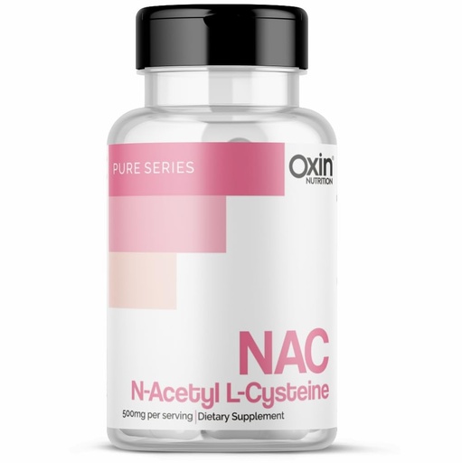 [BRSRMHAKO4GR4E35] Oxin Nutrition NAC N-Acetyl L-Cysteine - Non GMO - Gluten Free Lungs Respiratory Support (30 Capsules)