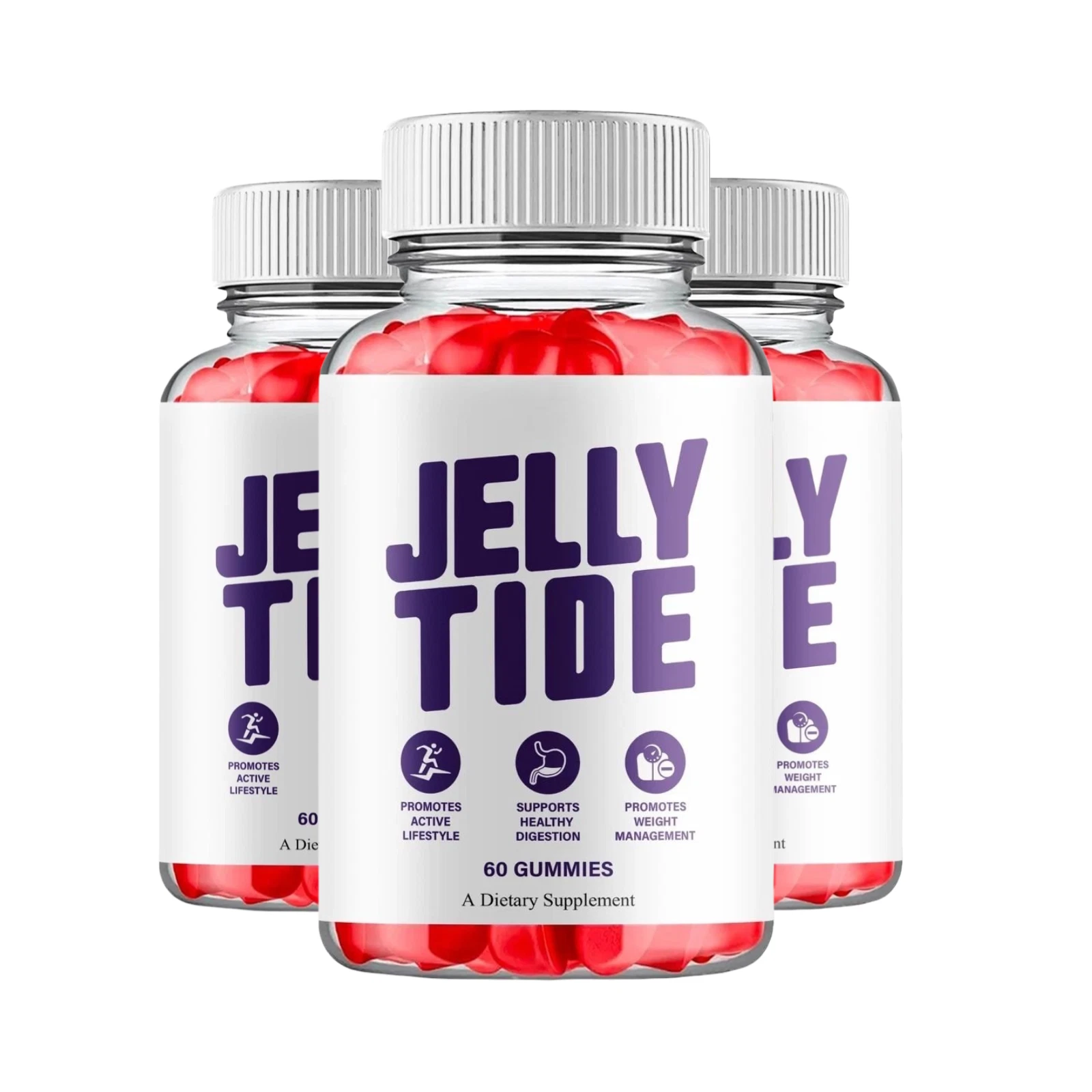 [DCE9D679] 3-Pack Jelly Tide Gummies - JellyTide ACV Weight Loss Gummies - 180 Gummies