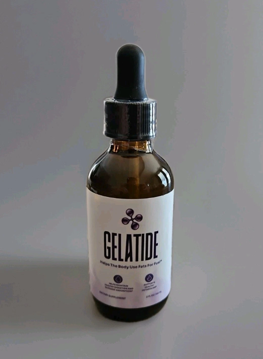 [79926C4D] (1-Pack) Gelatide Drops - Gelatide Official Natural Weight Loss Support Drops